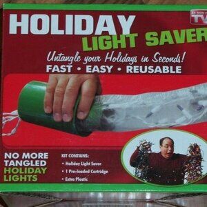 Holiday Light Saver. Christmas lights storage. New in box